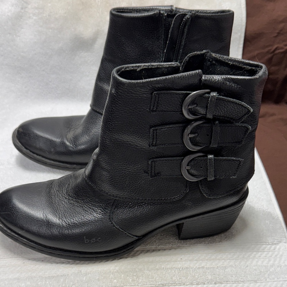 BOC Born black ankle boots